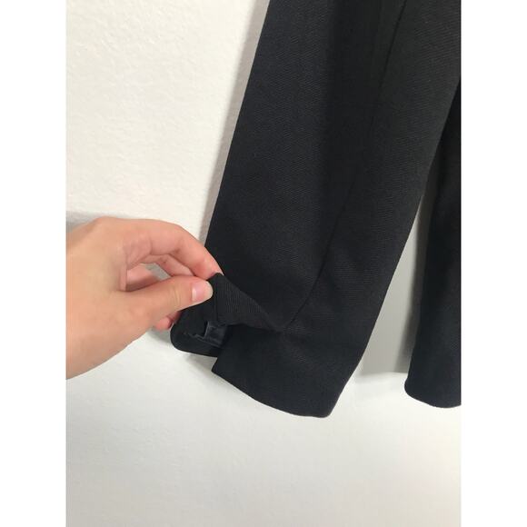 J.Crew 365 Going Out Open Blazer Women's 12 Black Office Work Simple Capsule - Picture 9 of 14